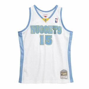 MITCHELL & NESS DENVER NUGGETS 2006-2007 HOME CARMELO ANTHONY SWINGMAN JERSEY kosárlabda mez Fehér 4XL kép