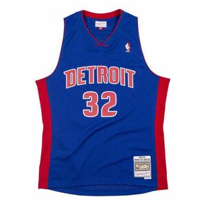 MITCHELL & NESS DETROIT PISTONS RICHARD HAMILTON 2003-04 SWINGMAN JERSEY kosárlabda mez Kék S kép