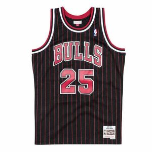 MITCHELL & NESS CHICAGO BULLS STEVE KERR 95-96' - 25 ALT. SWINGMAN 2.0 JERSEY kosárlabda mez Fekete/Piros M kép