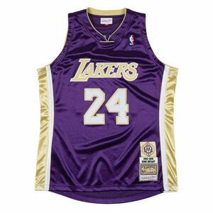 MITCHELL & NESS NBA LOS ANGELES LAKERS KOBE BRYANT AUTHENTIC JERSEY kosárlabda mez Lila 4XL kép