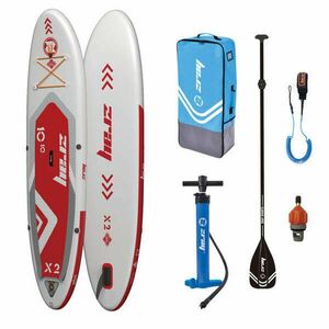 Zray X-Rider 2 Sup, 330x81x15 cm, 150 kg teherbírás, Ajándék italtartóval, Kajakká alakítható kép