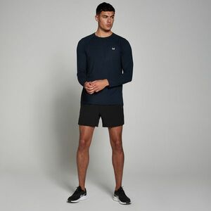 MP Men's Performance Long Sleeve Top - Navy Marl - XS kép