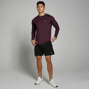 MP Men's Performance Long Sleeve Top - Merlot Marl - XS kép