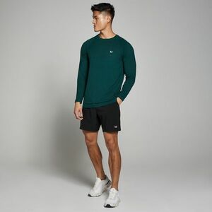 MP Men's Performance Long Sleeve Top - Dark Teal Marl - XS kép