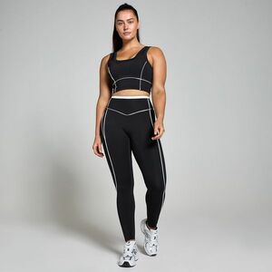 MP Női Tempo Contrast Texture Leggings - Fekete - XS kép