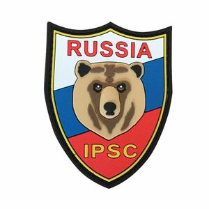 WARAGOD Russia IPSC PVC rátét kép