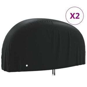 vidaXL 2 db 190T oxford-szövet kerékpárhuzat 200x85x110 cm kép