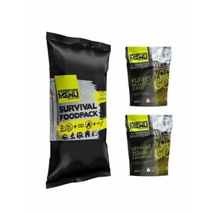 Adventure Menu Survival Food pack menu III, Csirke rizzsel és sertésborda burgonyával, 810 g kép