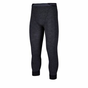 BLIZZARD-SHORT CUT-Mens long pants, merino wool, anthracite-20/21 Szürke XS/S kép