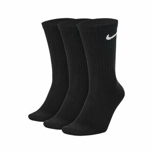 NIKE-U NK EVERYDAY LTWT CREW 3PR-Black Fekete 42/46 kép