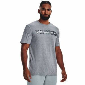 UNDER ARMOUR-UA CAMO CHEST STRIPE SS-GRY 035 Szürke M kép