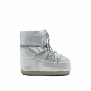 MOON BOOT-Icon Low Glitter silver kép