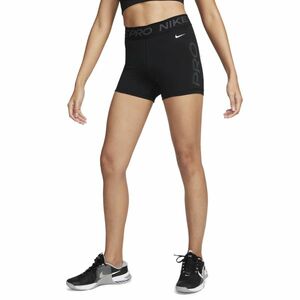 NIKE-W NIKE PRO DF MR 3IN SHORT GRX-FN3141-010-BLACK/WHITE Fekete XS kép