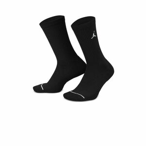 NIKE-Jordan Everyday Crew Socks (3 pairs) black/black/black Fekete 34/38 kép