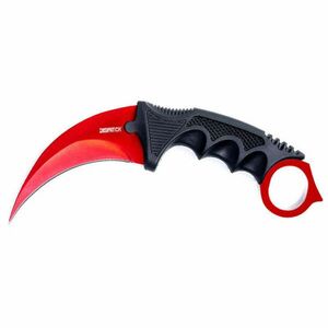 Scorpion Karambit vörös-fekete AMO-10136 kép