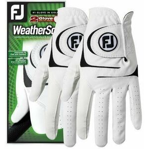 Footjoy WeatherSof White ML Golf kesztyű kép