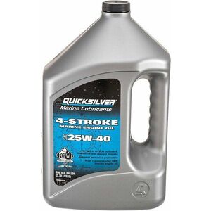 Quicksilver 4-Stroke Marine Engine Oil SAE 25W-40 4 L 4 ütemű csónakmotor olaj kép