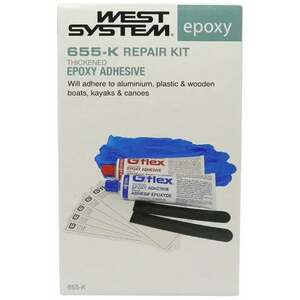 West System G/Flex 655 Epoxy Repair Kit Transparent 250 ml Hajó gyanta kép