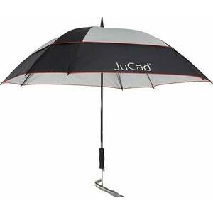 Jucad Telescopic Windproof With Pin Esernyő Black/Silver/Red kép