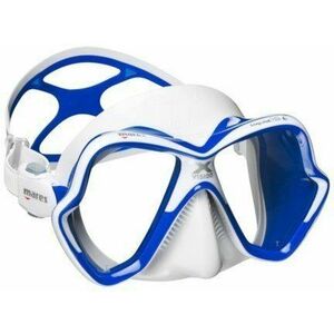 Mares X-Vision Ultra LiquidSkin White/Blue Transparent UNI Úszó maszk kép