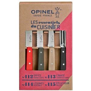 Opinel Les Essentiels Loft Box Set Piknik, konyhai kés kép