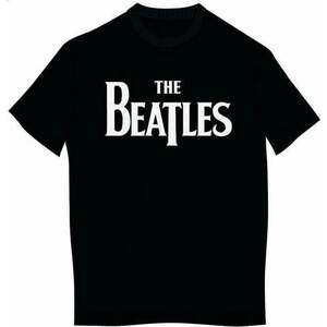 The Beatles Ing Drop T Logo Black M kép