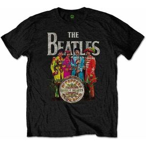 The Beatles Ing Unisex Sgt Pepper (Retail Pack) Black L kép