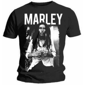 Bob Marley Ing Logo Black/White 2XL kép