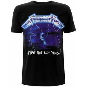 Metallica Ing Unisex Ride The Lightning Tracks Black M kép