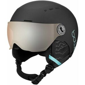 Bollé Quiz Visor Junior Ski Helmet Matte Black/Blue XS (49-52 cm) Sísisak kép