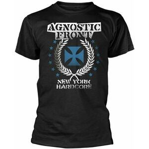 Agnostic Front Ing Blue Iron Cross Black 2XL kép