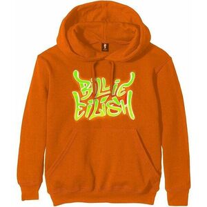 Billie Eilish Pulóver Airbrush Flames Blohsh Orange 2XL kép