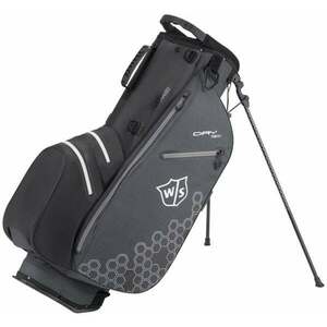 Wilson Staff Dry Tech II Stand Bag Black/Black/White kép