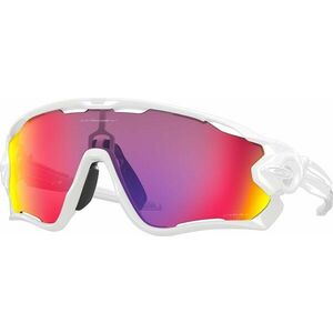 Oakley Jawbreaker 929055 Polished White/Prizm Road Kerékpáros szemüveg kép