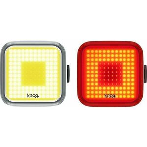 Knog Blinder Square Black Front 200 lm / Rear 100 lm Square Lámpa szett kép