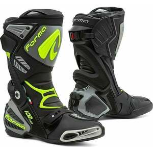 Forma Boots Ice Pro Black/Grey/Yellow Fluo 44 Motoros csizmák kép