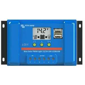 Victron Energy BlueSolar PWM-LCD Hajó akkutöltő kép