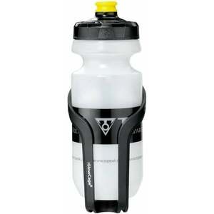 Topeak iGlow Cage B w/ Bottle White 600 ml Palack kép