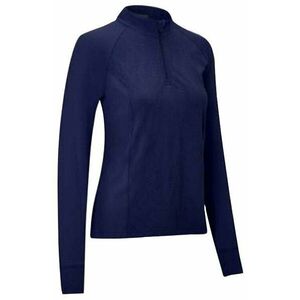 Callaway Jacquard Floral 1/4 Zip Peacoat XS Pulóver kép