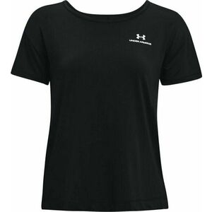 Under Armour UA W Rush Energy Core Black/White M Rövidujjú futópólók kép