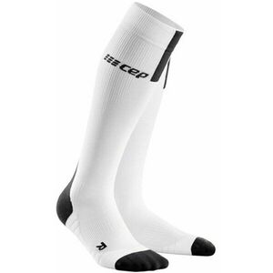 CEP WP40BX Compression Tall Socks 3.0 White-Dark Grey II Futózoknik kép