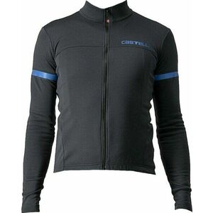 Castelli Fondo 2 Full Zip Dzsörzi Light Black/Blue Reflex L kép