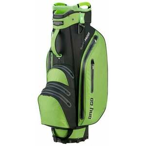 Bennington Dry GO 14 Grid Orga Water Resistant With External Putter Holder Fury Green/Black Cart Bag kép