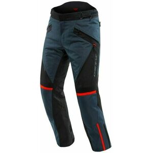 Dainese Tempest 3 D-Dry Ebony/Black/Lava Red 44 Regular Motoros nadrágok kép