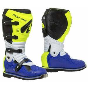 Forma Boots Terrain Evolution TX Yellow Fluo/White/Blue 42 Motoros csizmák kép