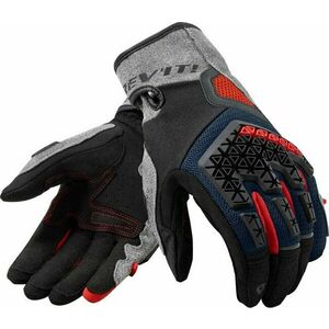 Rev'it! Gloves Mangrove Silver/Blue 2XL Motoros kesztyűk kép