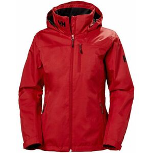 Helly Hansen Women's Crew Hooded Midlayer Kabát Red XS kép