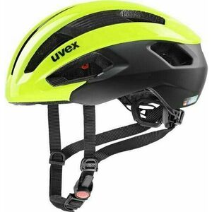 UVEX Rise CC Neon Yellow/Black 52-56 Kerékpár sisak kép