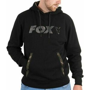 Fox Fishing Horgászpulóver Hoody Black/Camo L kép