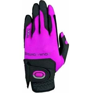 Zoom Gloves Aqua Control Golf Charcoal/Fuchsia UNI Golf kesztyű kép